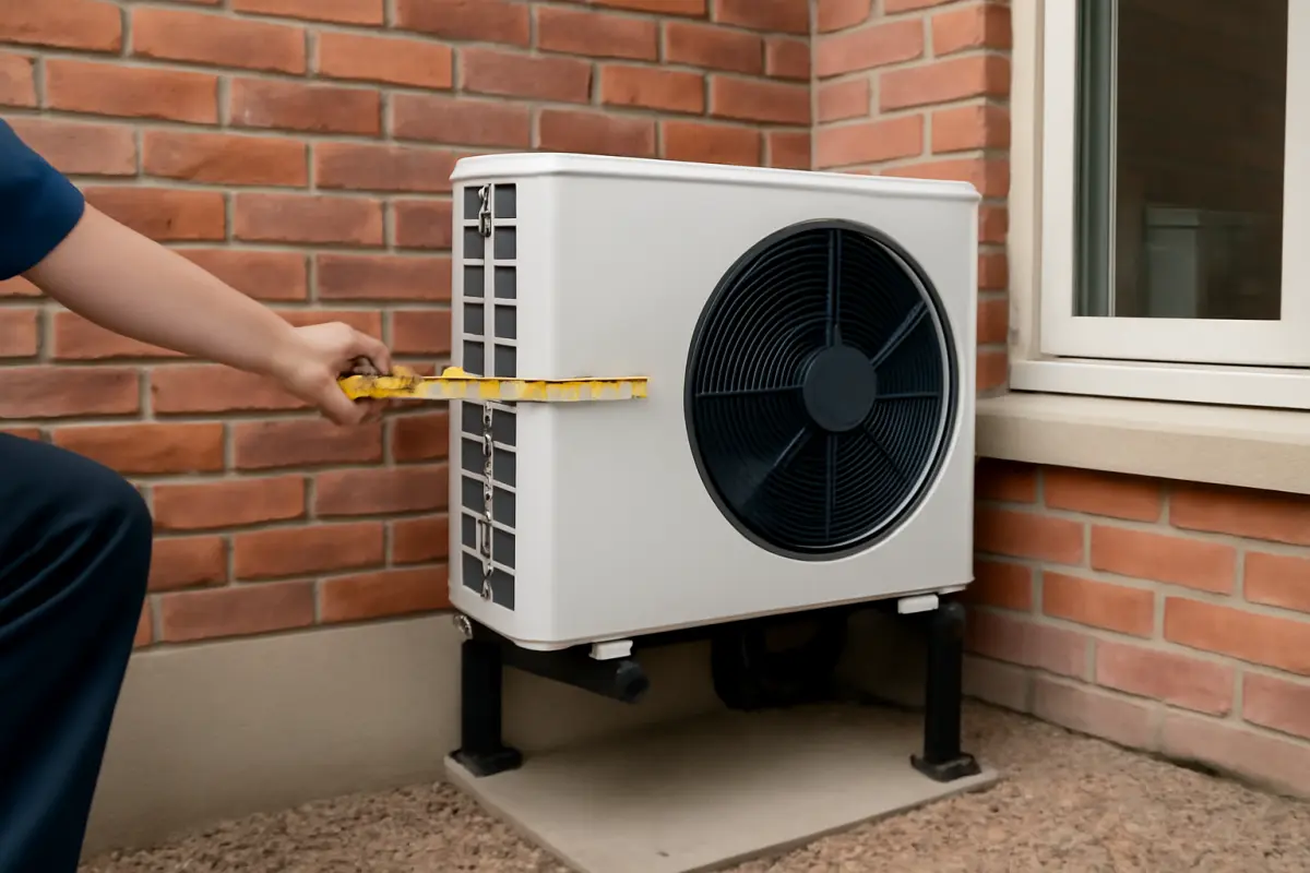 Technische eisen voor een goed werkende unit