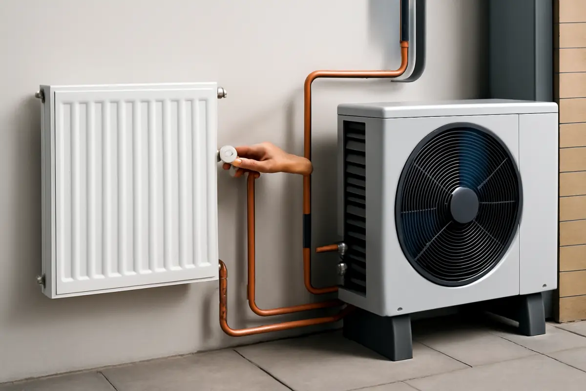 Praktisch: hoe de warmtepomp en radiatoren samenwerken