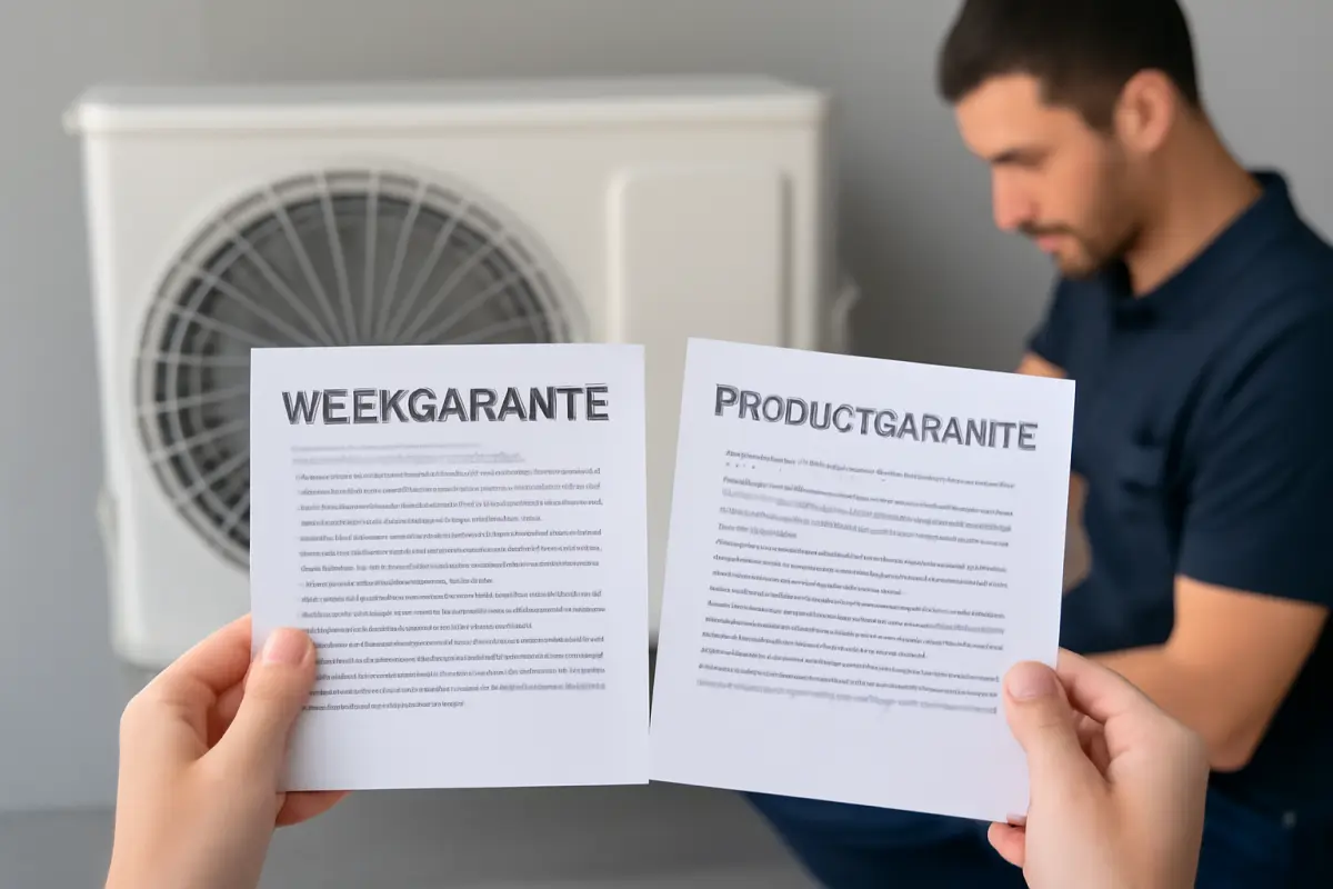 Werkgarantie versus productgarantie: het verschil