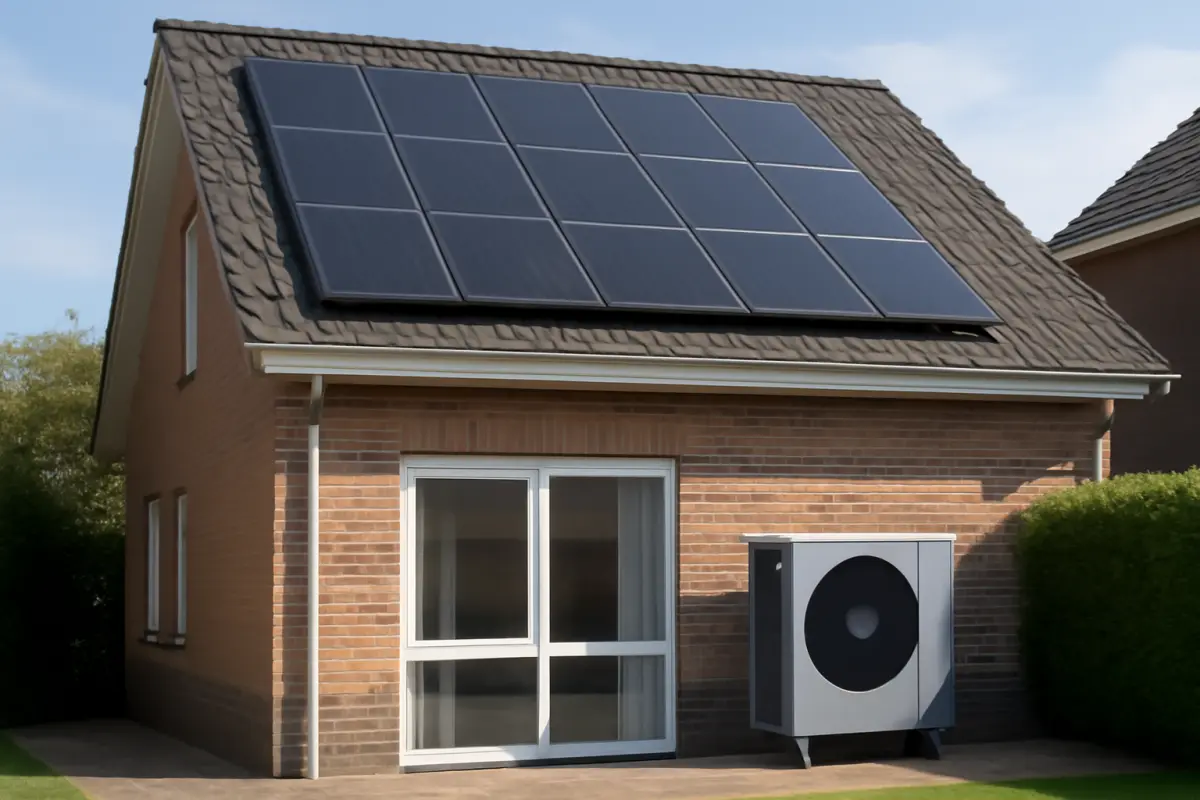 Hoe zonnepanelen en warmtepompen zich tegen elkaar verhouden